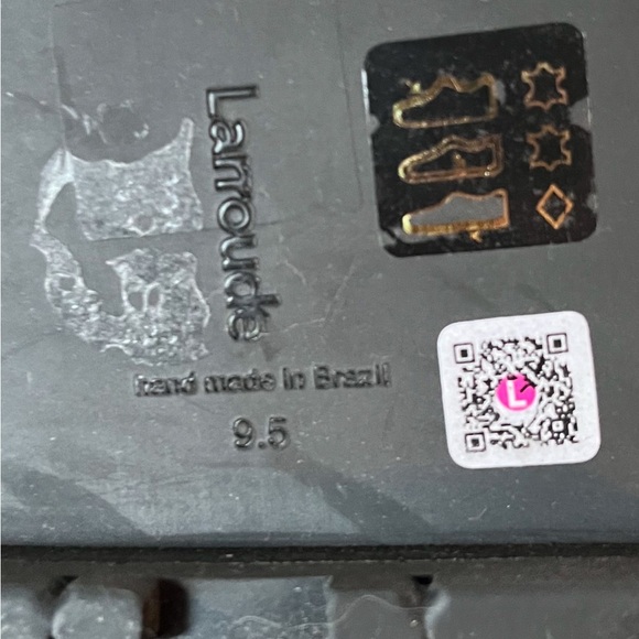 Larroude Winter white Leather boots-NWOT Size 9.5 - Picture 10 of 13